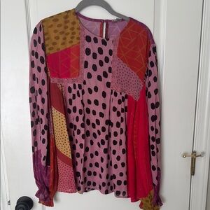 Anthropologie Peasant Blouse